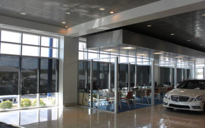 Transform Your Commercial Space with Custom Window Shades