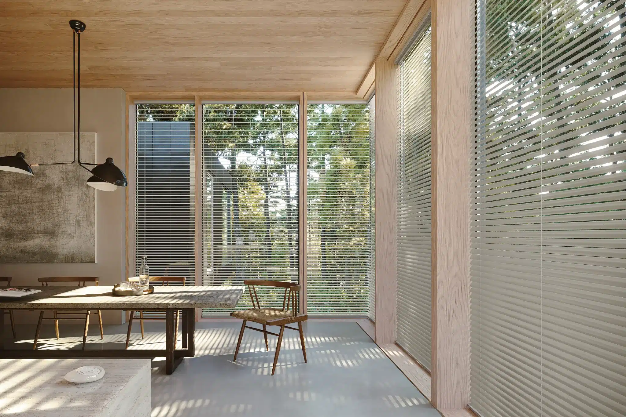 Aluminum Horizontal Blinds Tall (2)