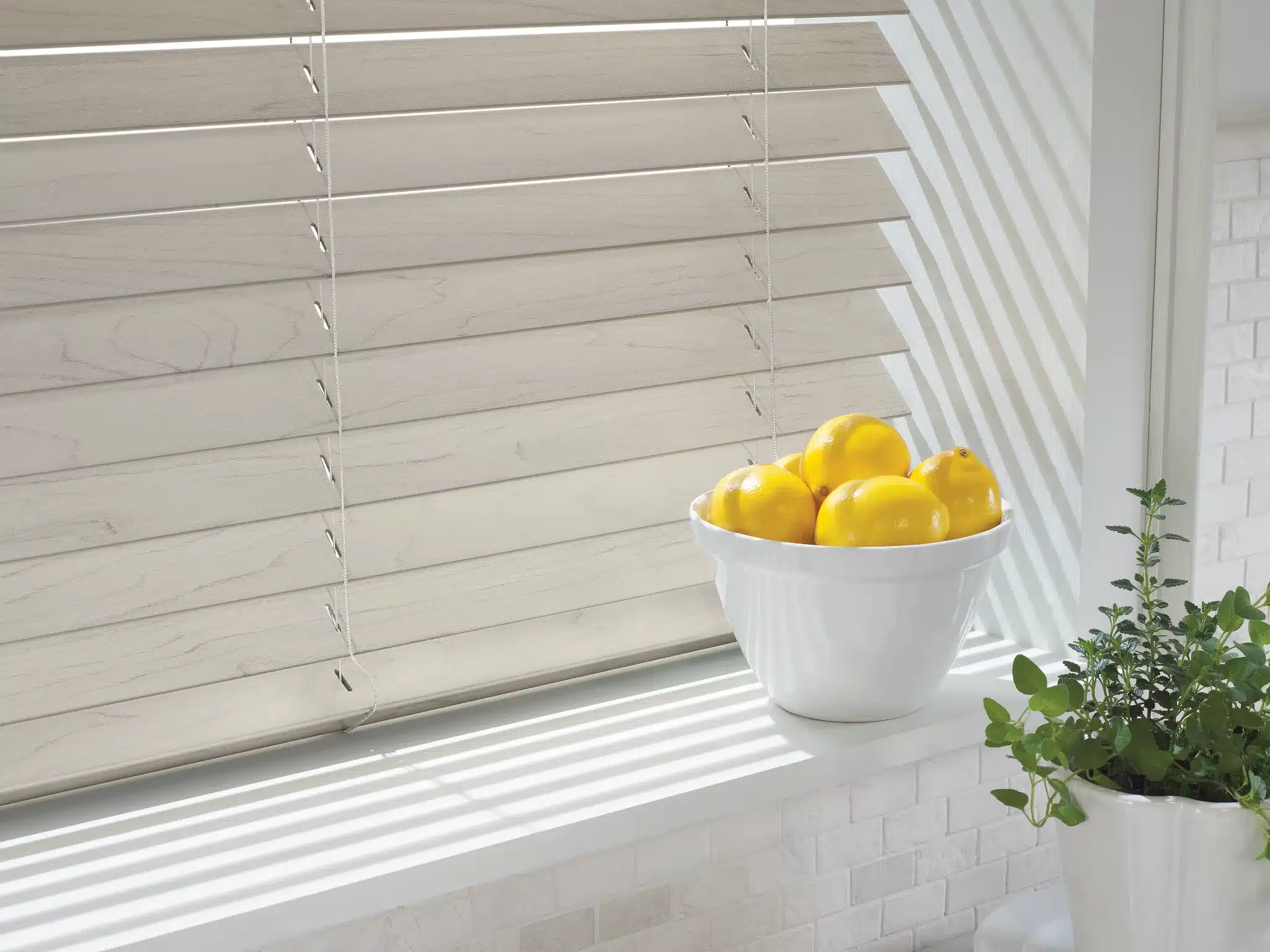 Faux Wood Blind (1)